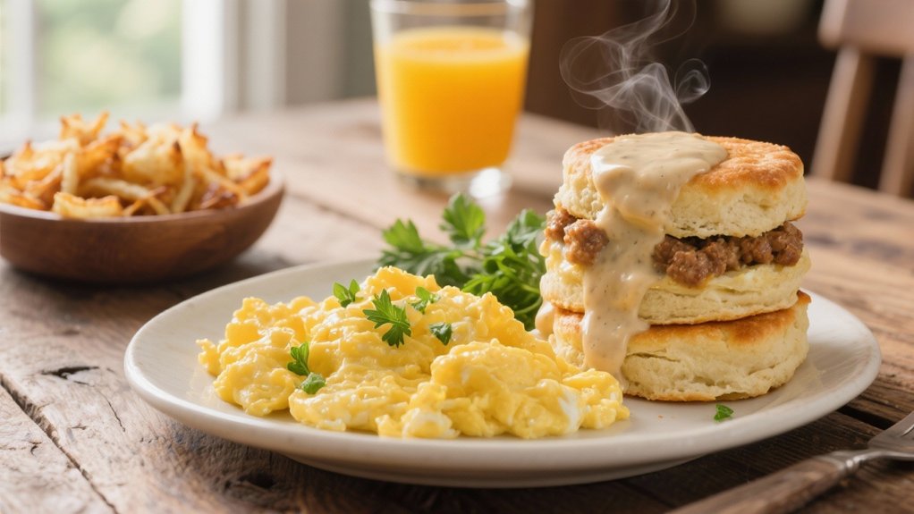fluffy scrambled eggs technique