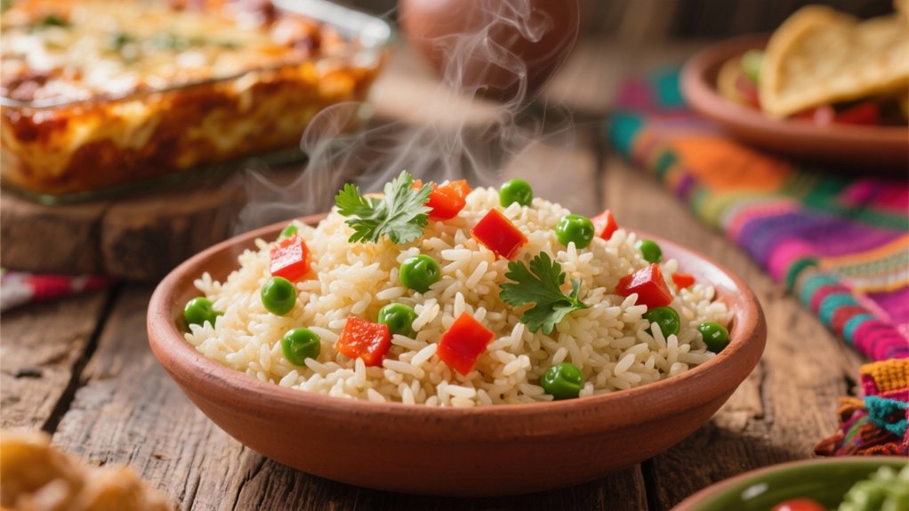 fluffy seasoned rice side