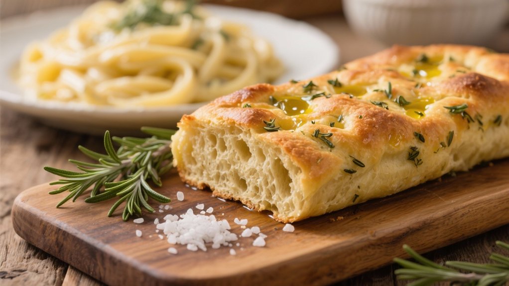 focaccia perfect for alfredo