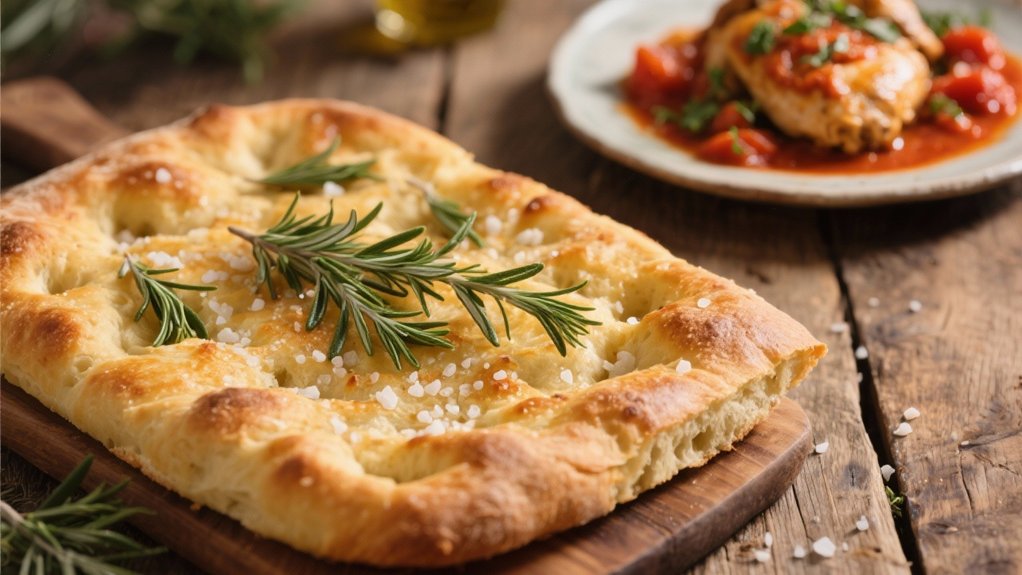 focaccia soft herb scented delight