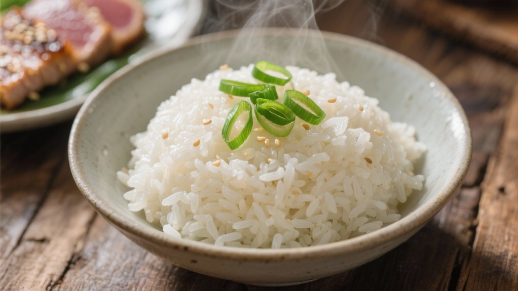 fragrant rice with scallions