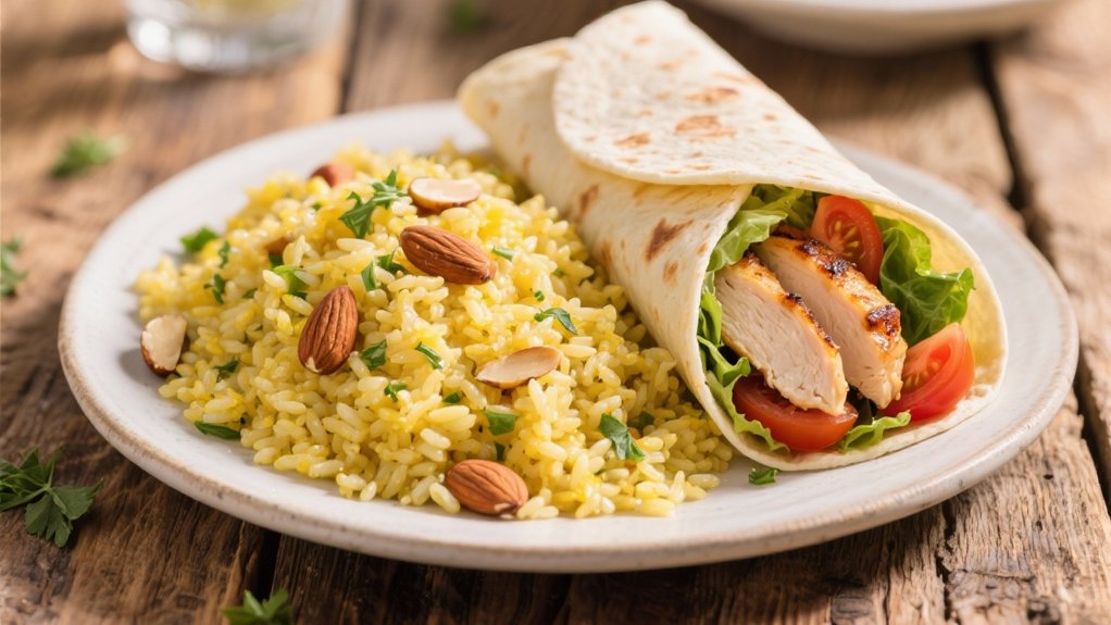 fragrant seasoned rice pilaf