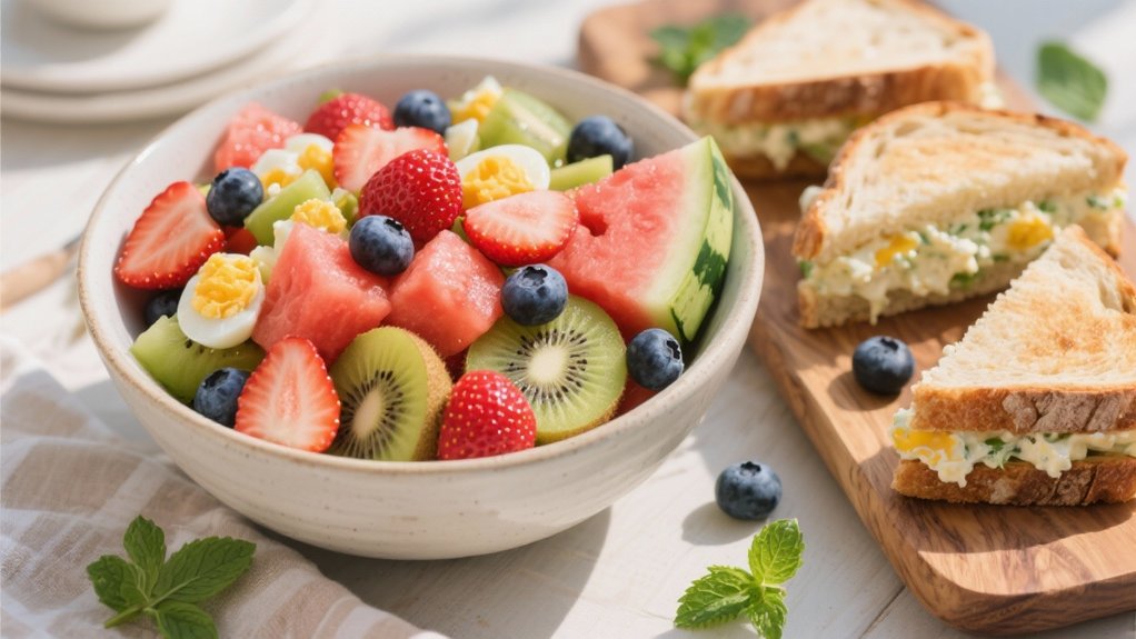 fresh and nutritious fruit salad