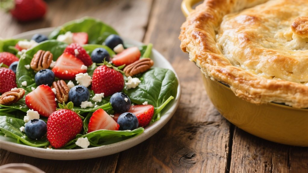 fresh and vibrant salad