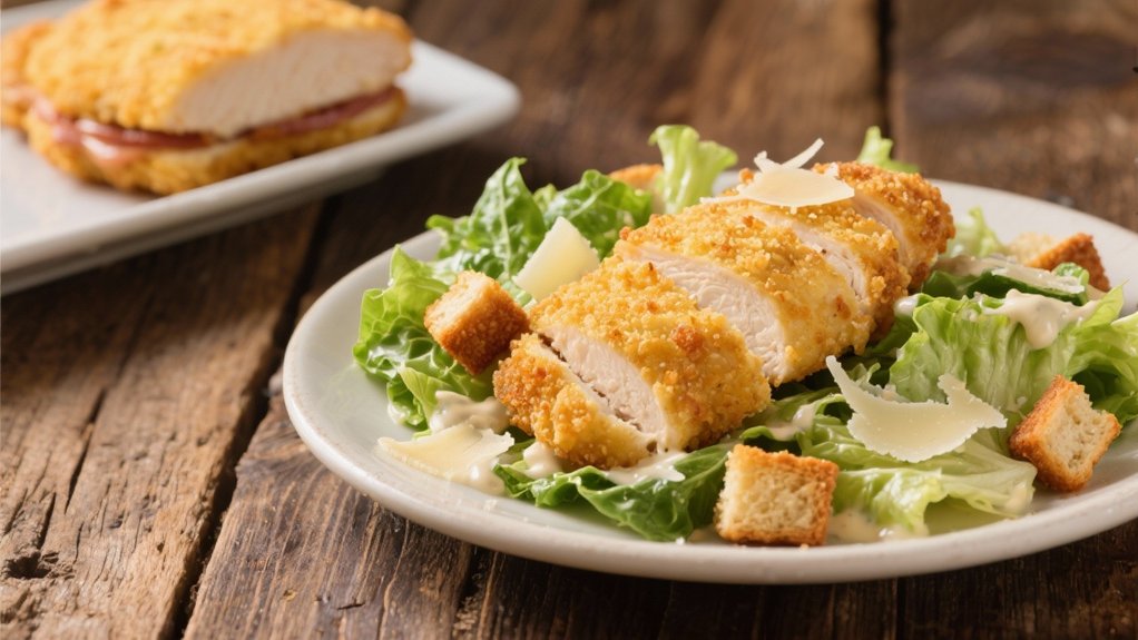 fresh balanced caesar salad