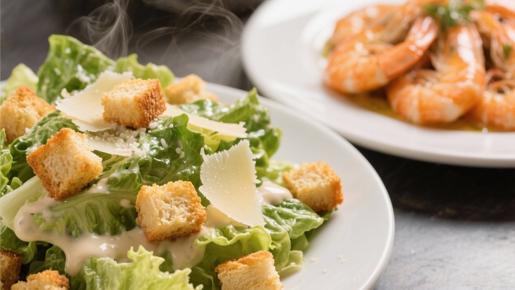 fresh caesar salad perfection