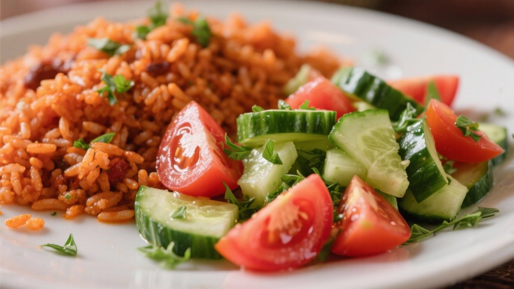 fresh cooling cucumber salad
