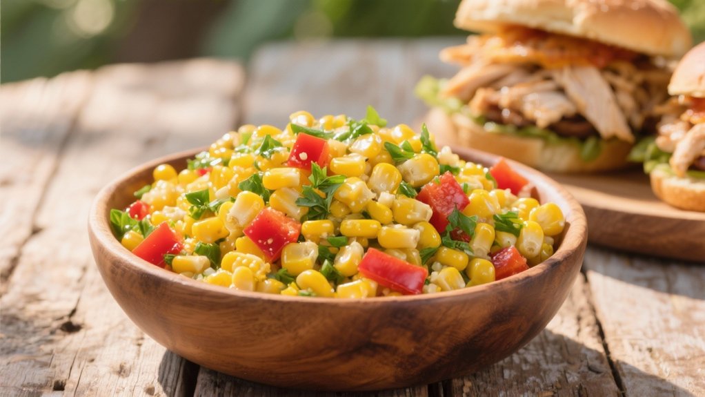 fresh corn summer salad