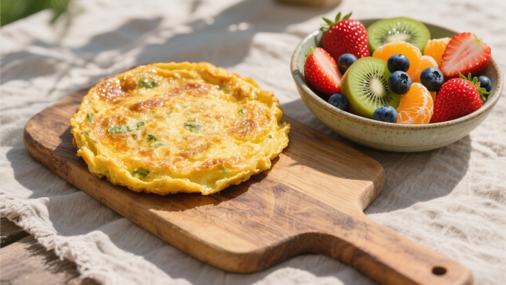 fresh fruit frittata pairing