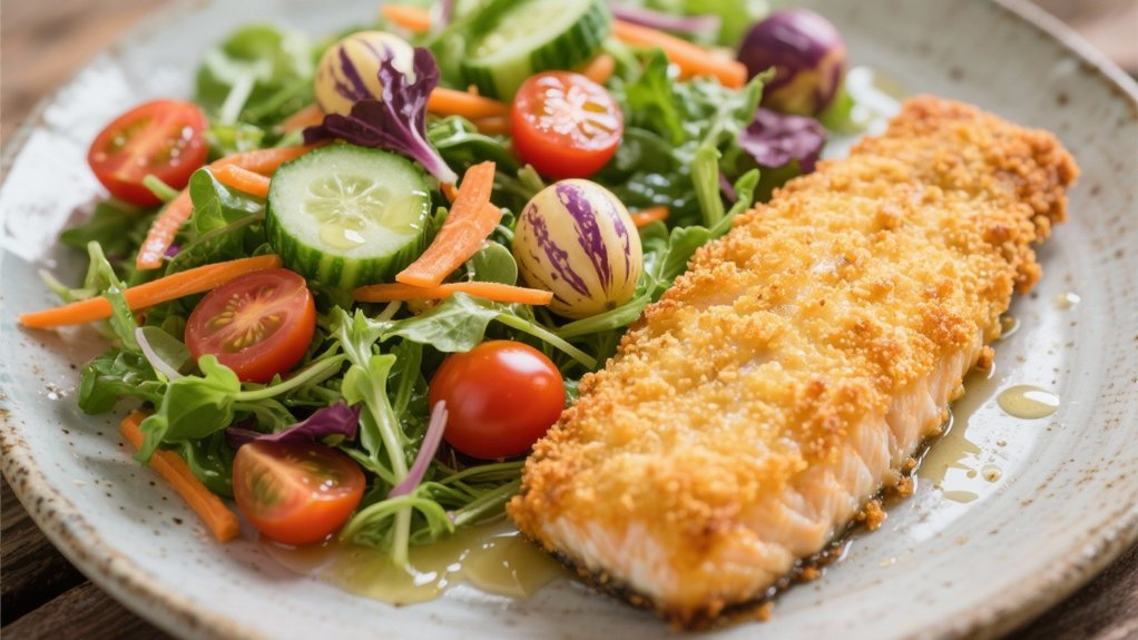 fresh garden salad pairing