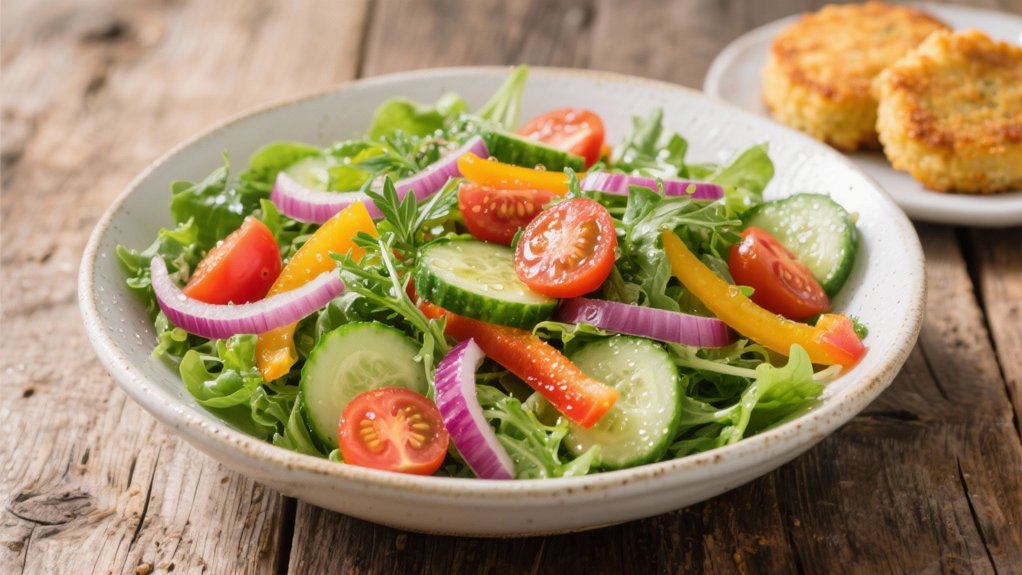 fresh garden salad pairings
