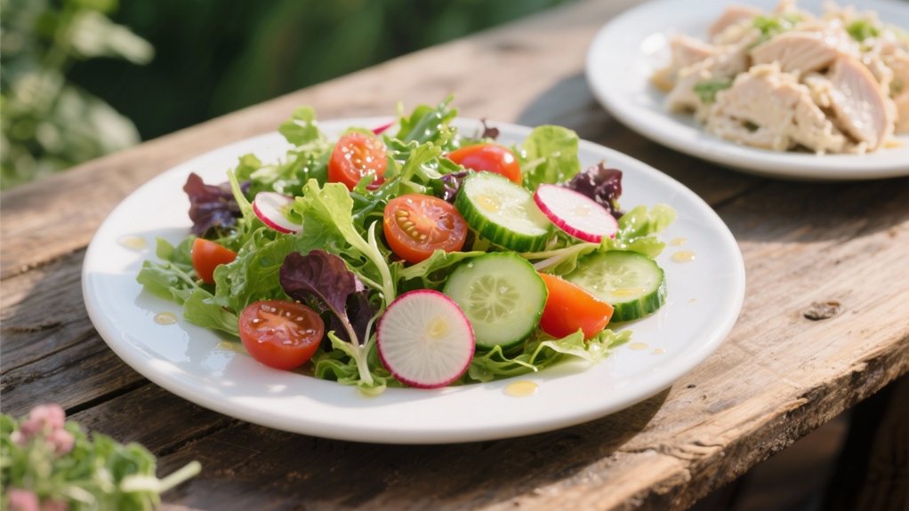 fresh greens enhance balance