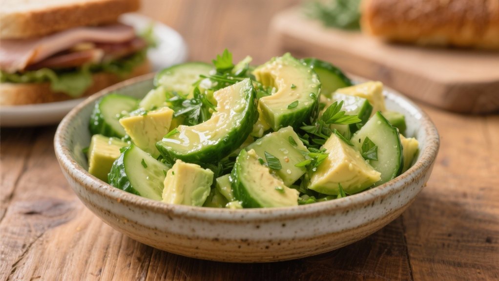 fresh healthy crunchy salad