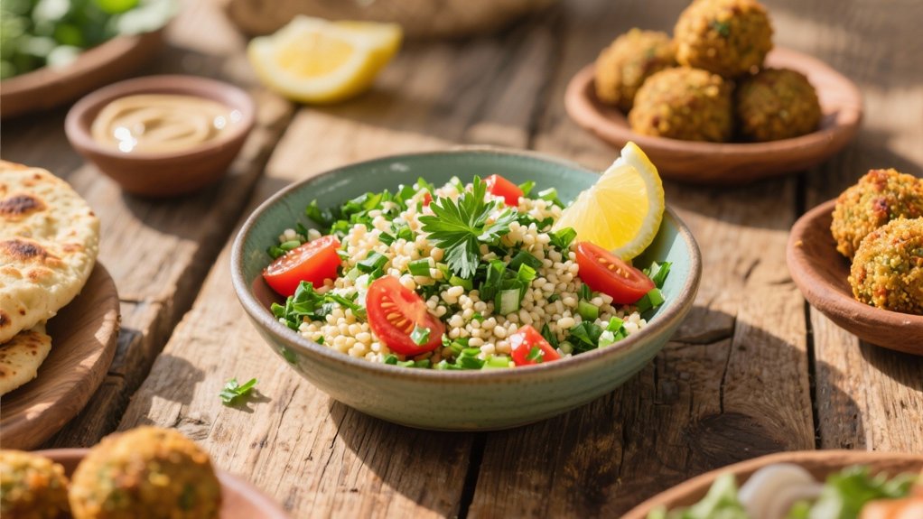 fresh herb salad delight