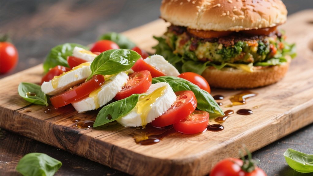 fresh mozzarella tomato salad