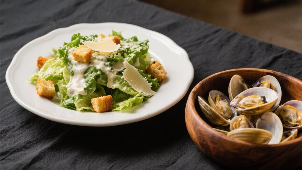 fresh seafood salad pairing