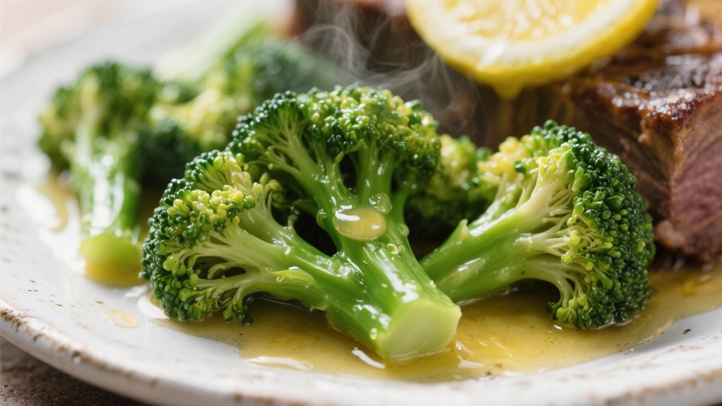 fresh steamed broccoli delight