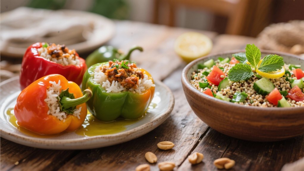fresh vibrant mediterranean side
