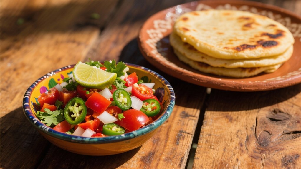 fresh vibrant mexican salsa