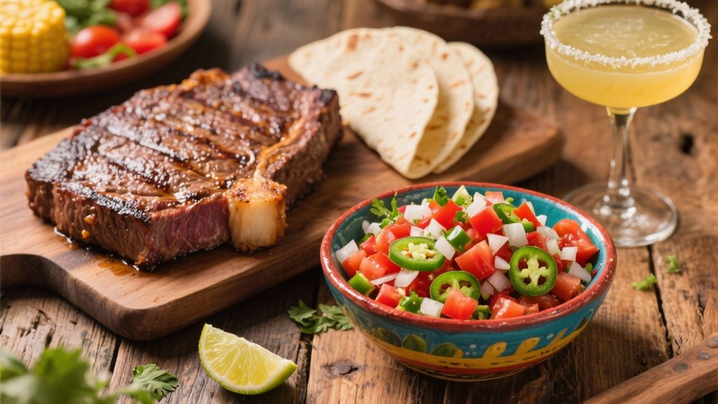 fresh vibrant pico de gallo