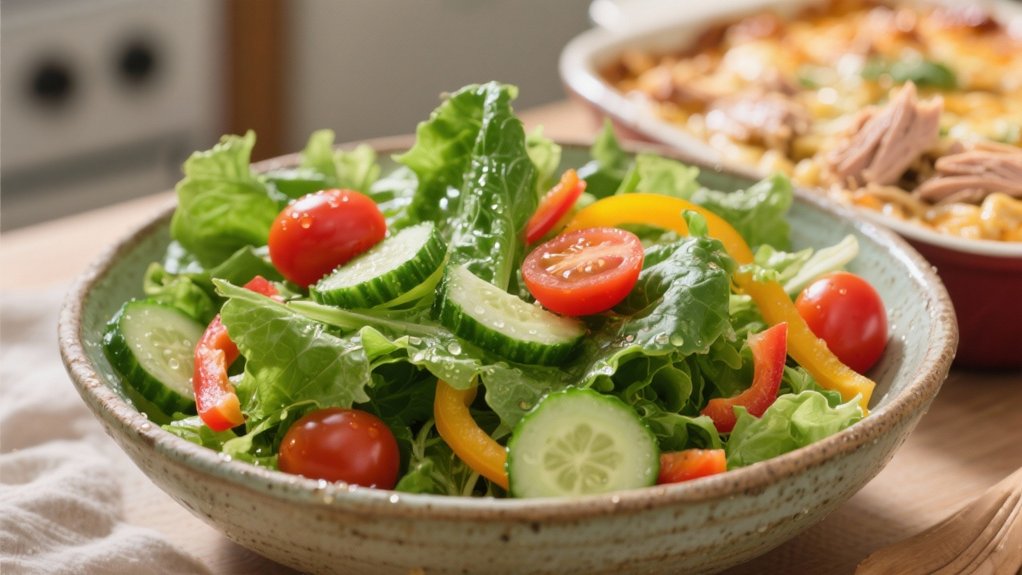 fresh vibrant simple salad
