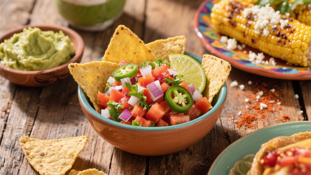 fresh vibrant zesty salsa