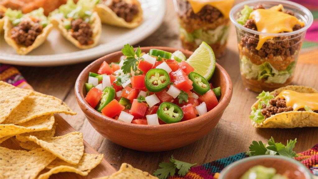 fresh zesty taco topping