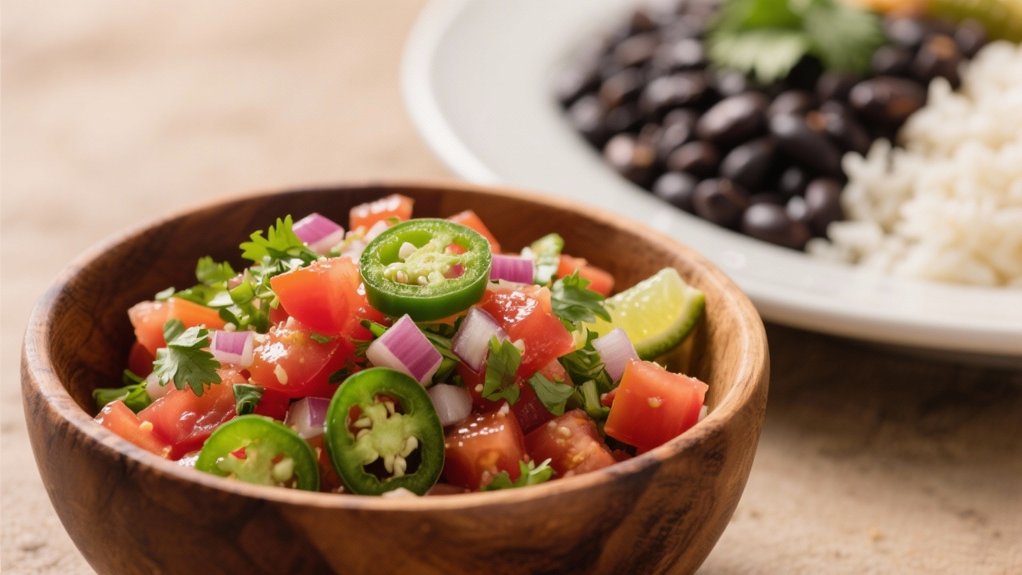 fresh zesty vibrant salsa