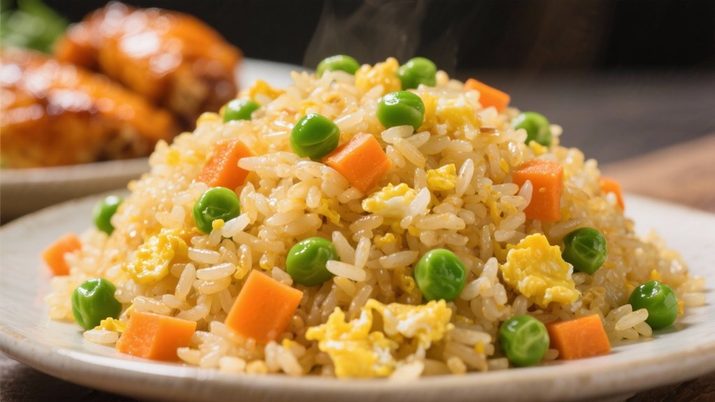 fried rice with vegetables