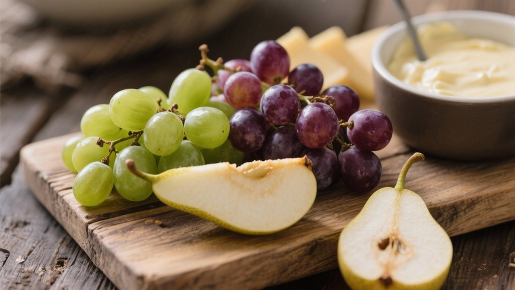 fruity balance for fondue