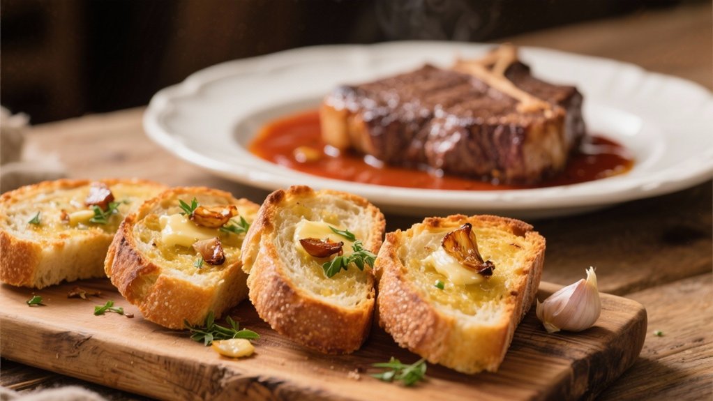 garlic bread enhances meals