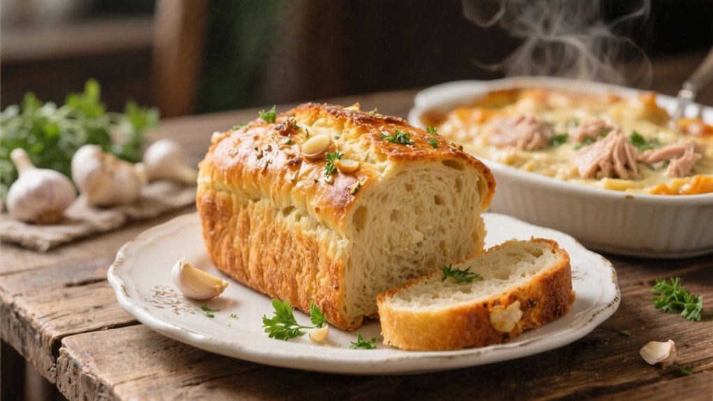 garlic bread enhances meals