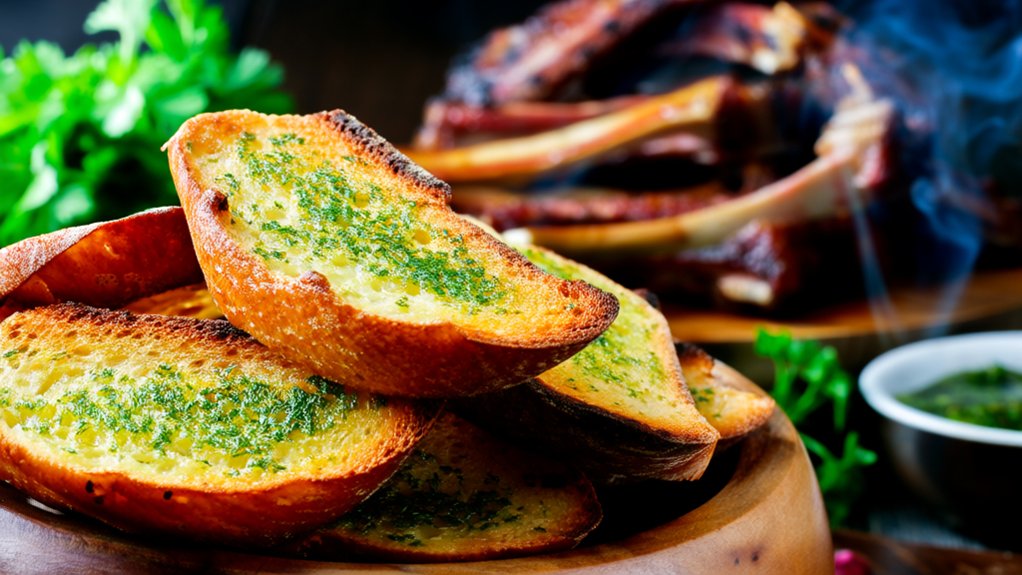 garlic bread pairs perfectly