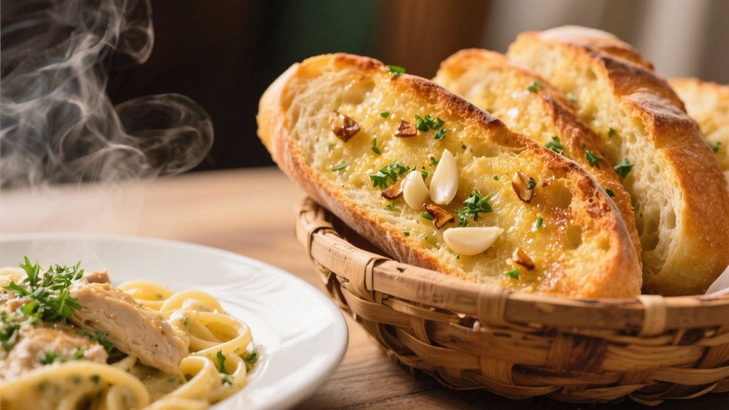 garlic bread with variations