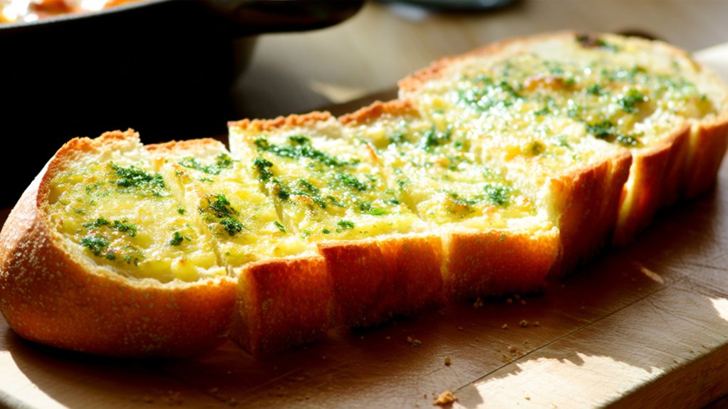 garlic bread with variations