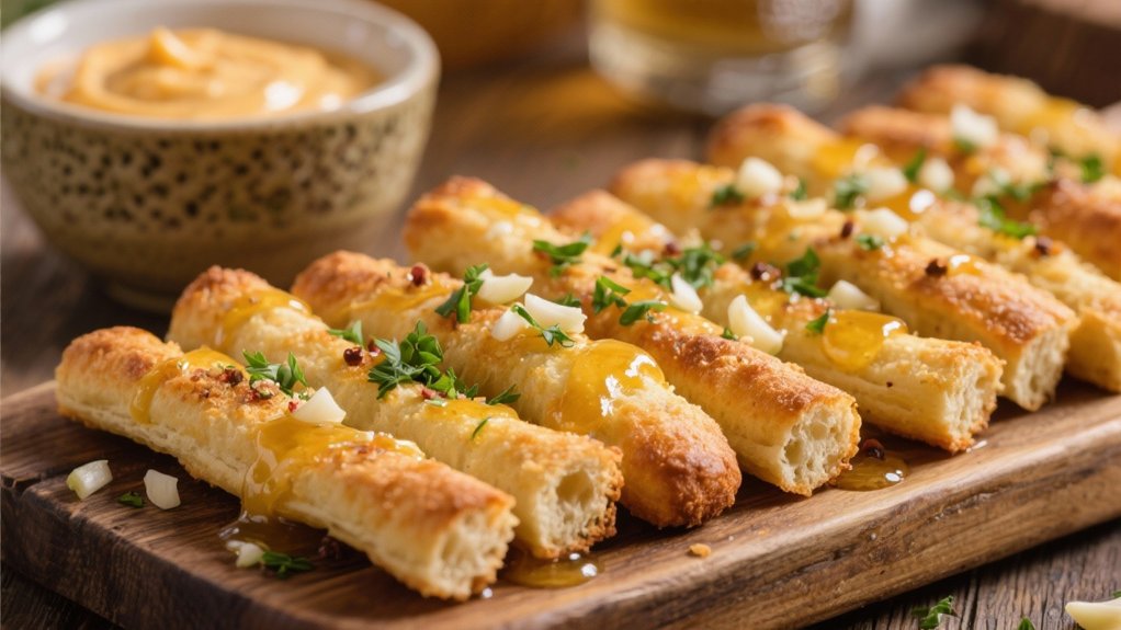 garlic breadsticks for dipping