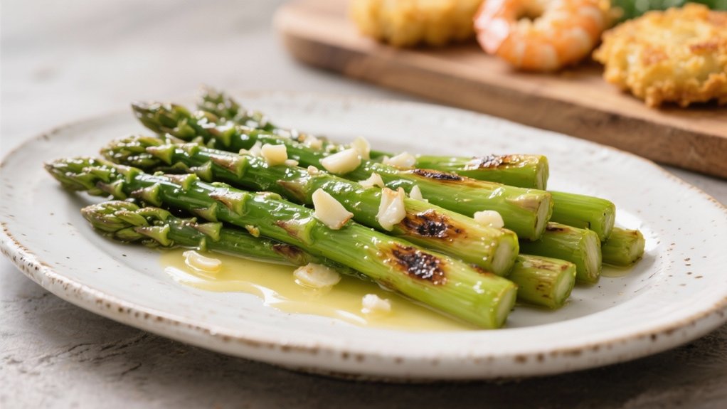 garlic butter asparagus delight