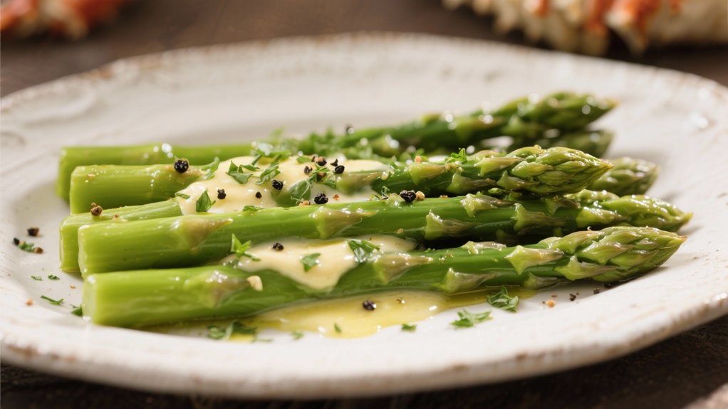 garlic butter asparagus delight
