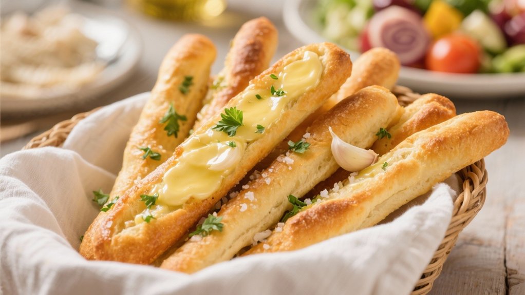 garlic butter breadstick variations