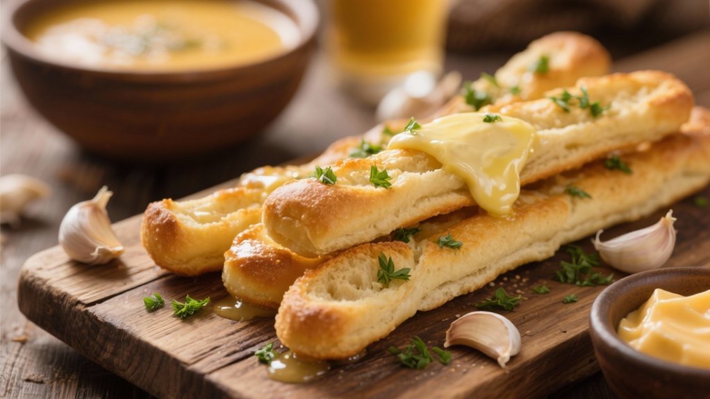 garlic butter breadsticks recipe