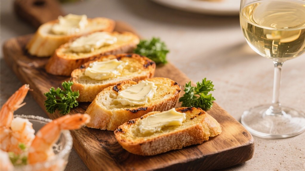 garlic butter crostini recipe
