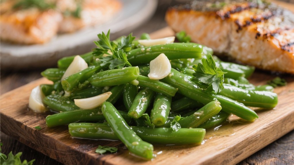 garlic butter green beans