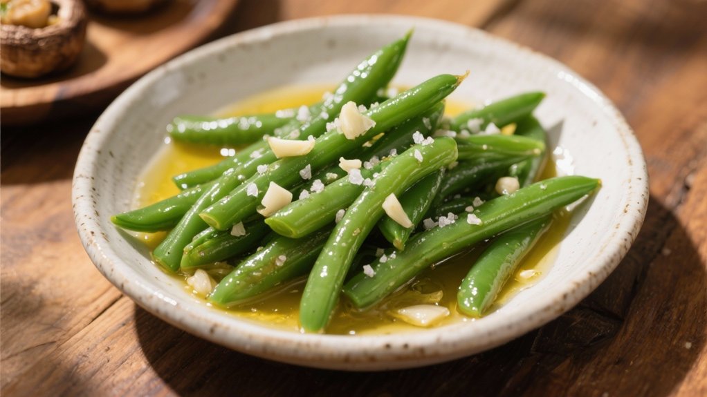 garlic butter green beans
