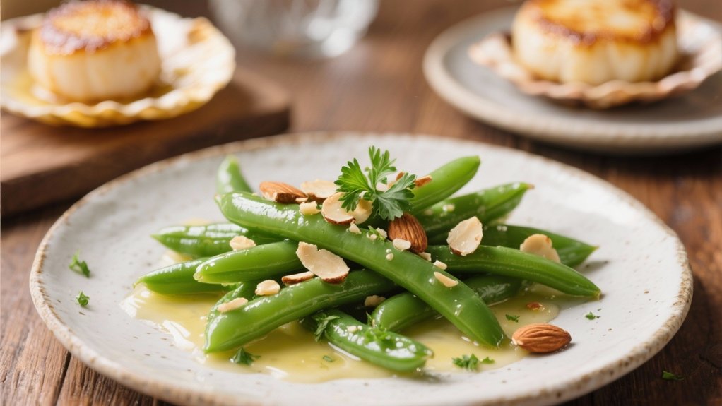 garlic butter green beans delight
