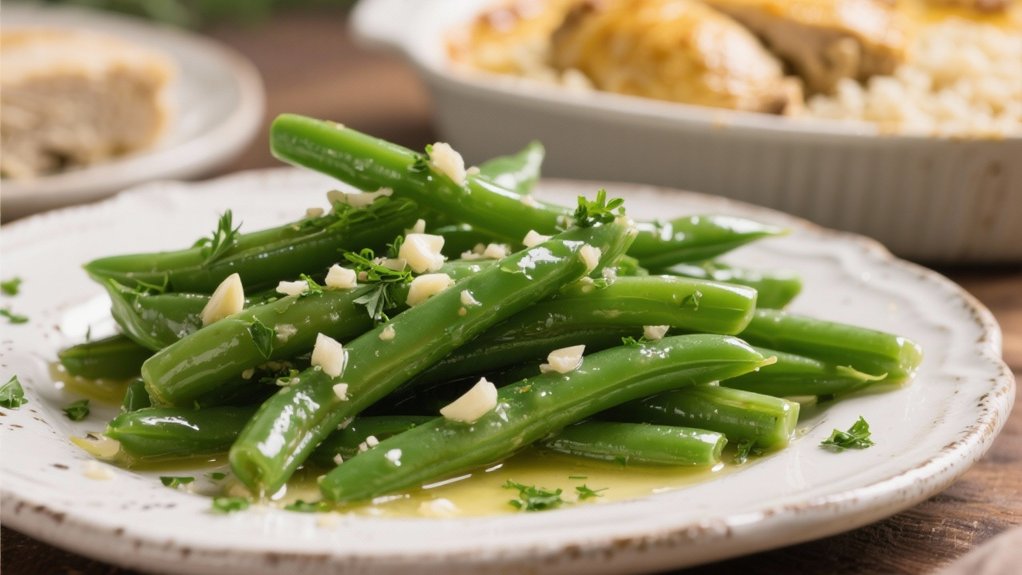 garlic butter green beans