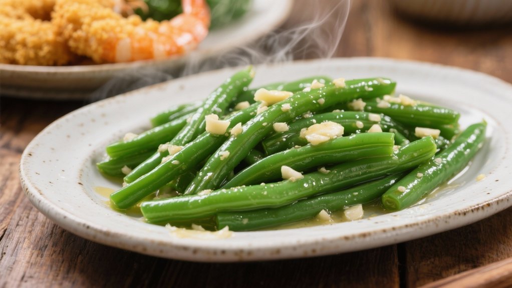 garlic butter green beans recipe