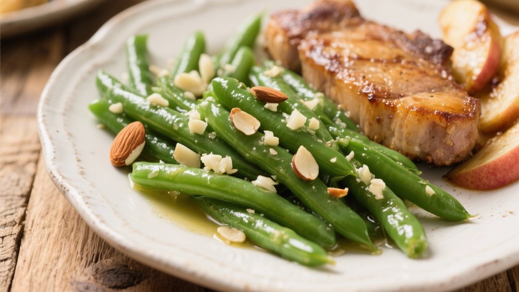 garlic butter green beans recipe