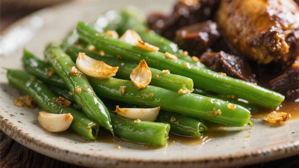 garlic butter green beans