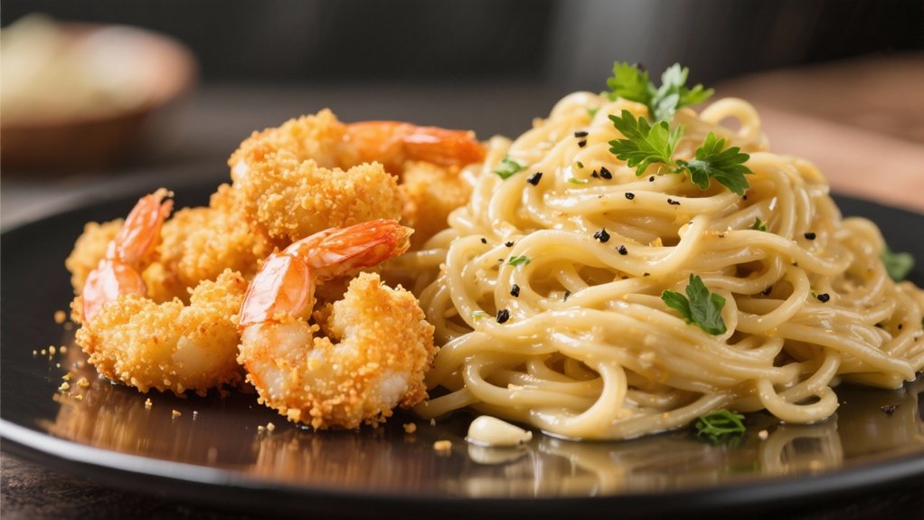 garlic butter noodle delight