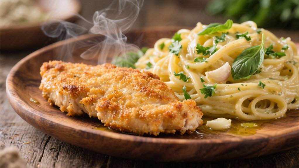 garlic butter pasta delight
